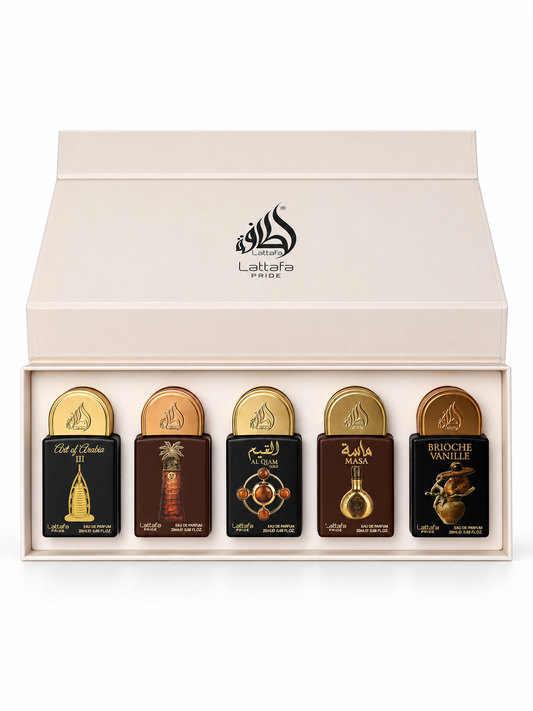 Lattafa Pride Giftset Collection 04,  5 x 20ml — studio product photograph, view 1