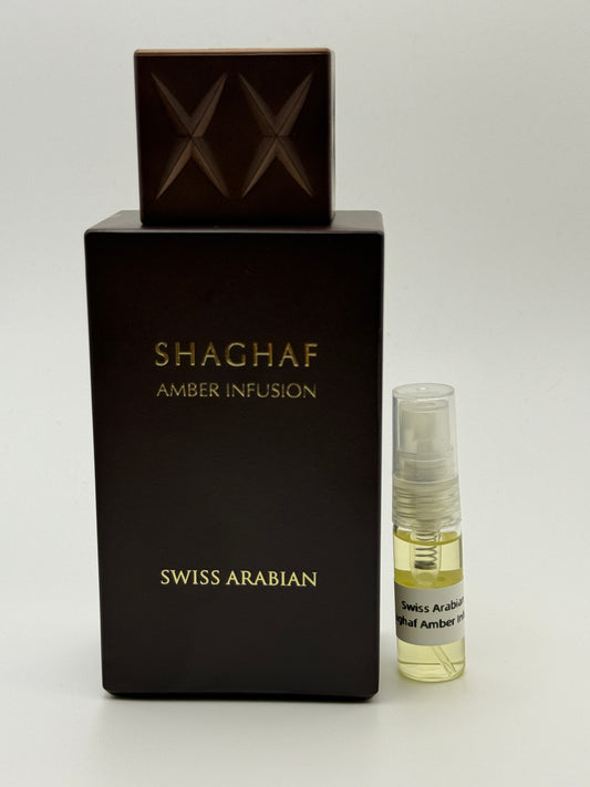 Swiss Arabian Shaghaf Amber Infusion