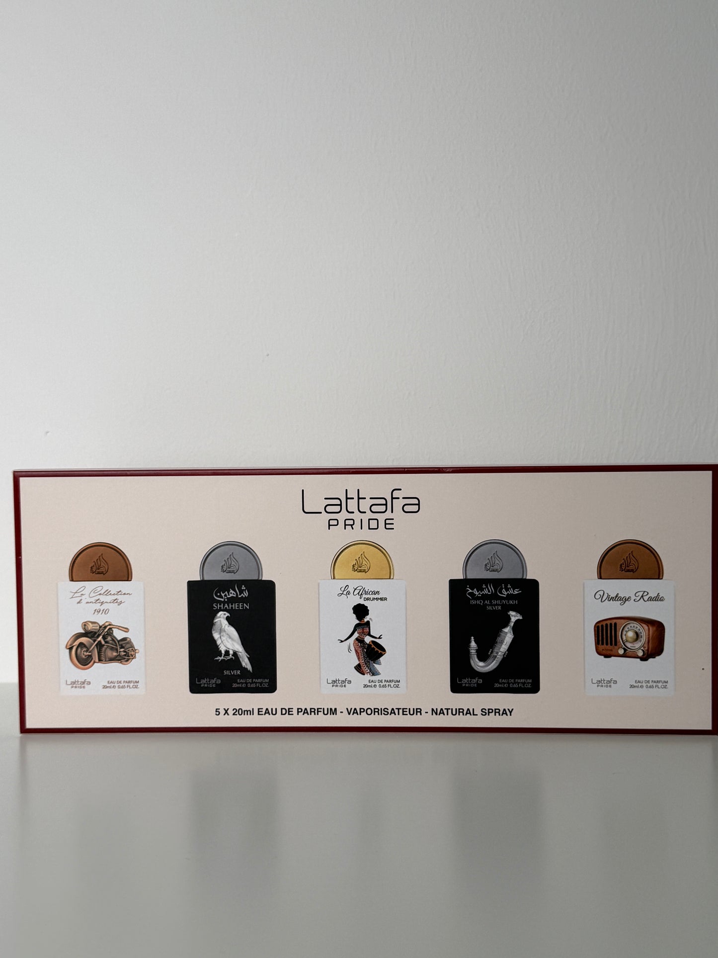 Lattafa Pride Giftset Collection 05,  5 x 20ml