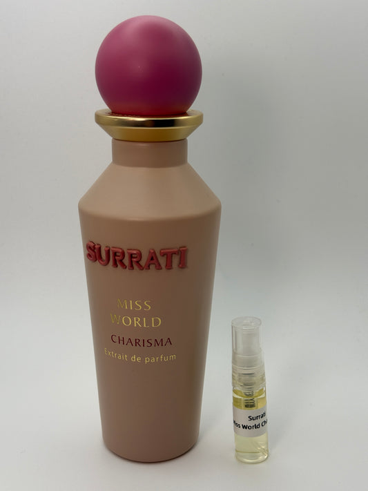 Surrati Miss World Charisma