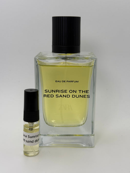 Zara Sunrise On The Red Sand Dunes