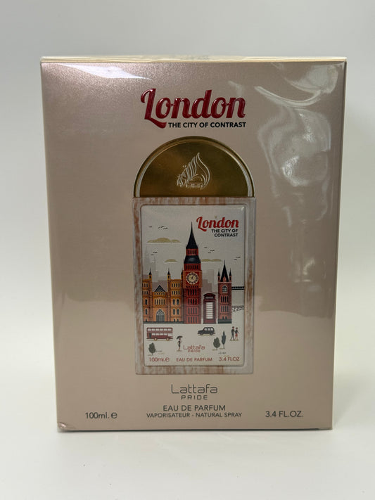 London The City Of Contrast Perfume 100ml EDP Lattafa Pride