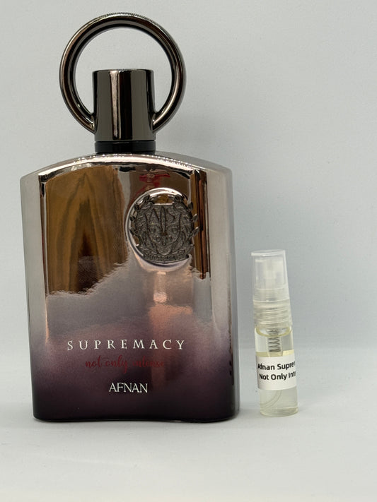 Afnan Supremacy Not Only Intense