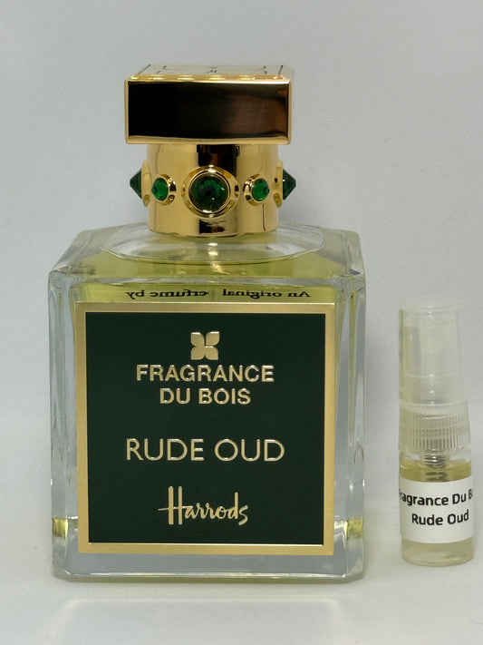Fragrance Du Bois Rude Oud