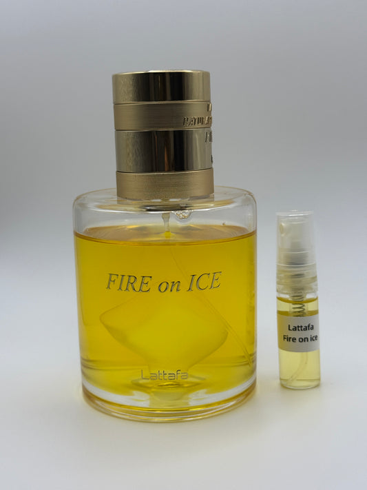 Lattafa Fire On Ice
